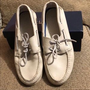 Men’s size 13 gently used Ivory Sperry Topsiders